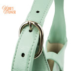Gucci Jackie 1961 Medium Patent Leather Mint Green Rank A
