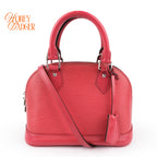 Louis Vuitton Epi Leather Alma BB - Carmine Red