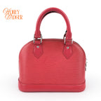 Louis Vuitton Epi Leather Alma BB - Carmine Red