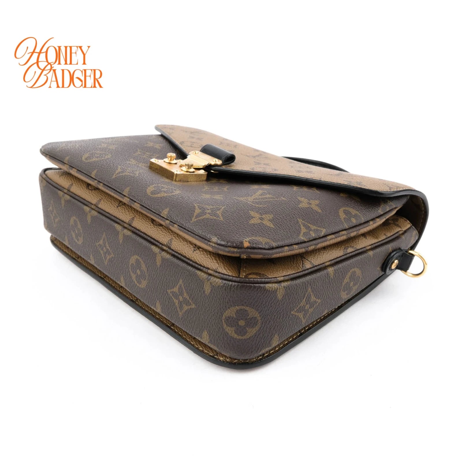 Louis Vuitton Pochette Métis Monogram Reverse Canvas Brown Rank A
