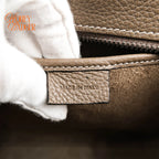 Celine Luggage Nano Drummed Calfskin Souris Rank A