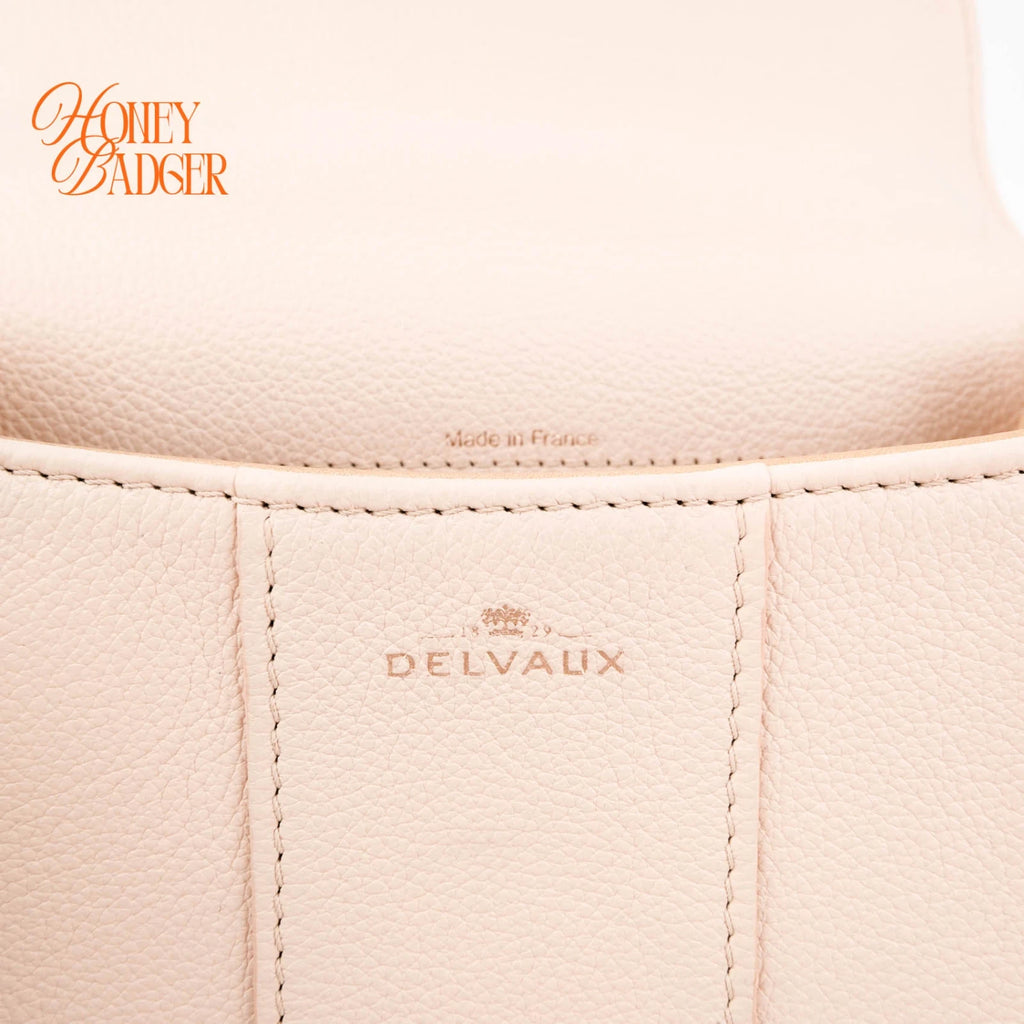 Delvaux Brillant Mini Rodéo Calf Pale Pink Gold Hardware Rank A