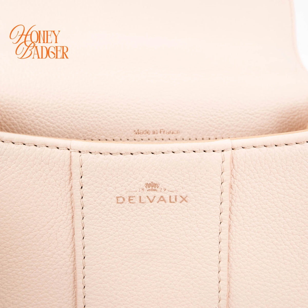 Delvaux Brillant Mini Rodéo Calf Pale Pink Gold Hardware Rank A