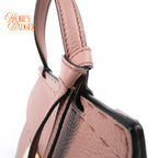 Gucci GG Marmont Small Top Handle Grained Leather Dusty Pink Antique Gold Hardware Rank AB