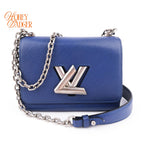 Louis Vuitton Twist PM Epi Leather Blue Rank A