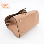Delvaux Brillant Mini Box Calf Vison Gold Hardware Rank A