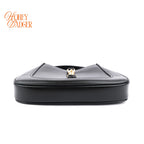Gucci Jackie 1961 Mini Shoulder Bag Smooth Calfskin Black Gold Hardware Rank S
