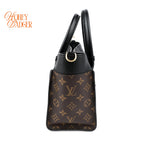 Louis Vuitton On My Side PM Calf Leather/Monogram Black Rank A