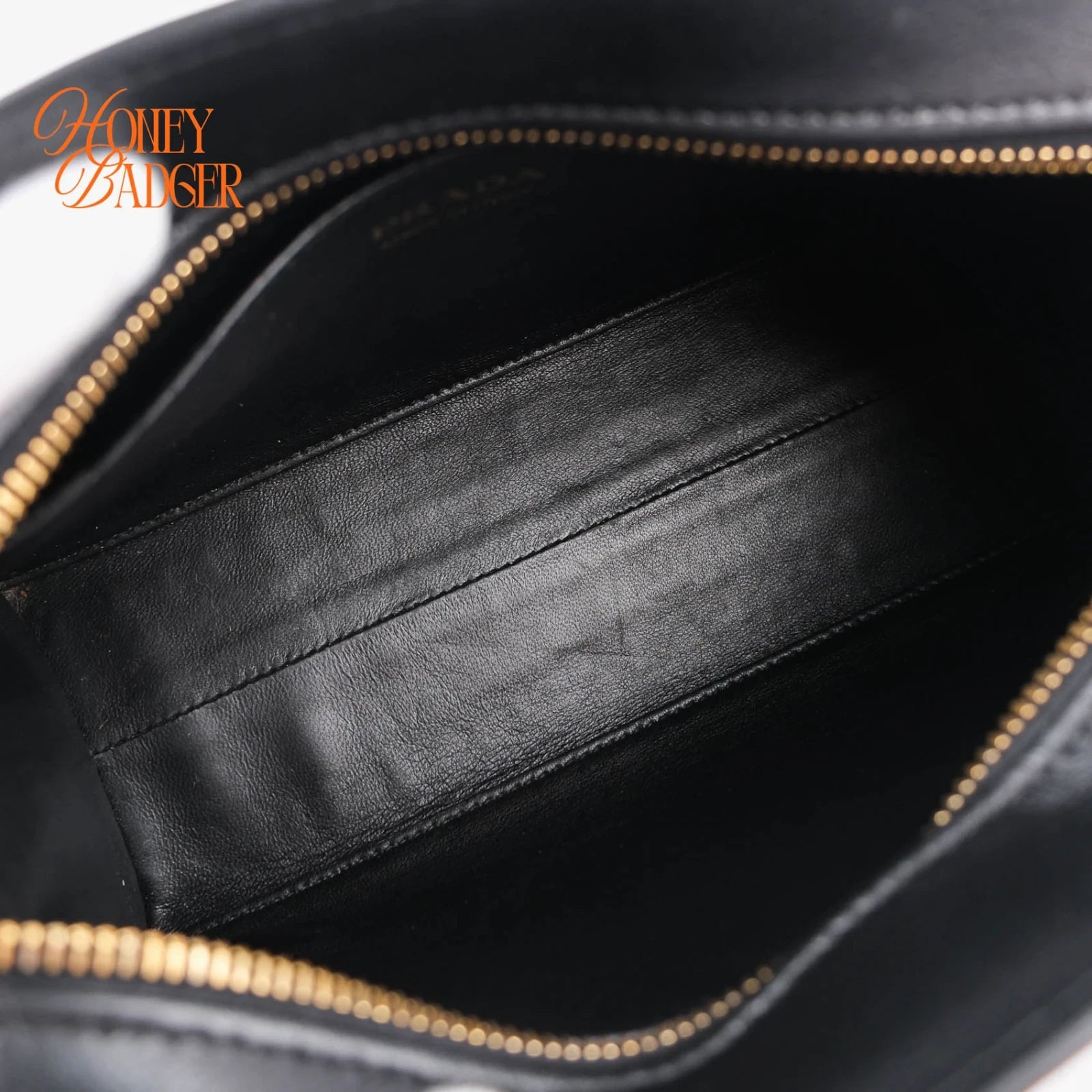 Prada Saffiano Camera Bag in black leather, Grade A condition.