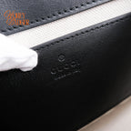 Gucci Blondie chain bag in black leather, Grade S condition.