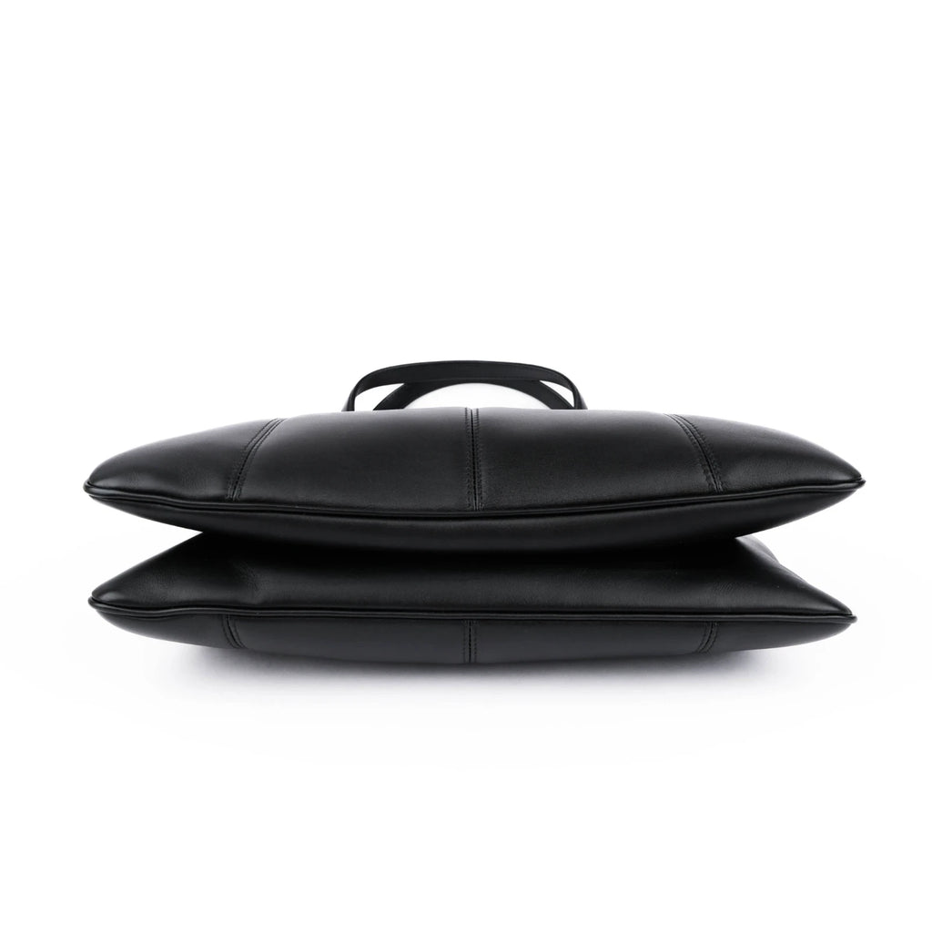 Gucci Petit GG Large Black Leather 2Way Handbag 745918 Rank A