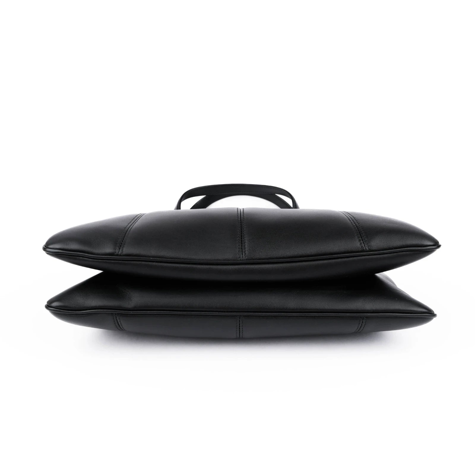 Gucci Petit GG Large Black Leather 2Way Handbag 745918 Rank A