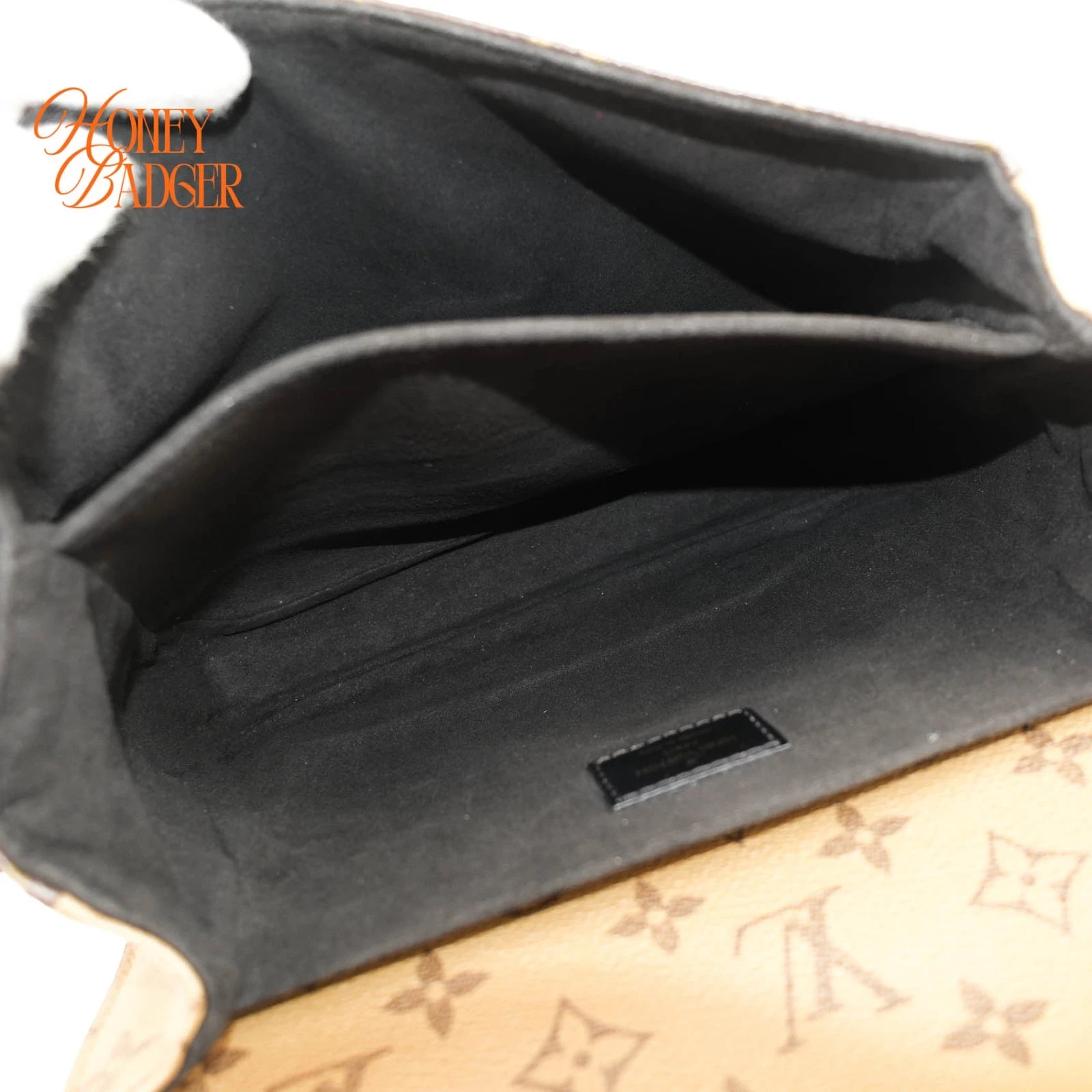 Louis Vuitton Pochette Métis Monogram Reverse Canvas Brown Rank A