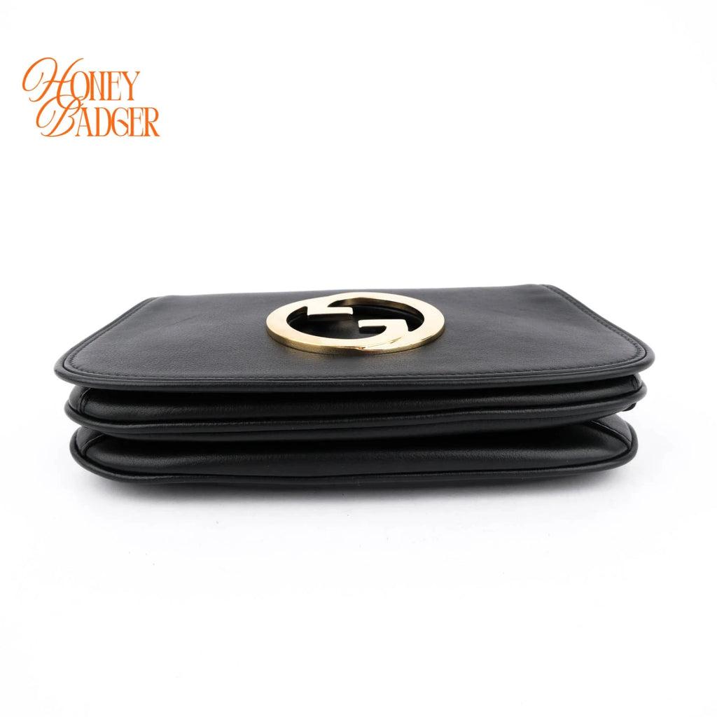 Gucci Blondie Mini Leather Black Rank A