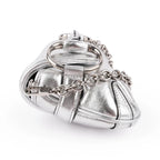 Gucci Horsebit 1955 Small Leather Silver Rank S
