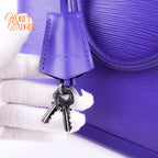 Louis Vuitton Alma MM Epi Figue Purple Rank AB