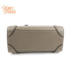 Celine Luggage Nano Grained Calfskin Taupe Rank A