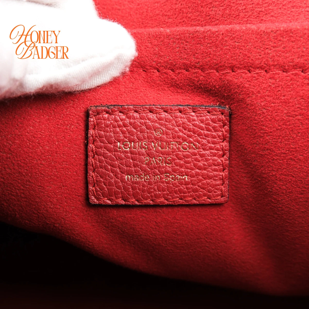 Louis Vuitton Saint Placide Monogram/Red Rank AB