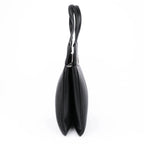 Gucci Petit GG Large Black Leather 2Way Handbag 745918 Rank A