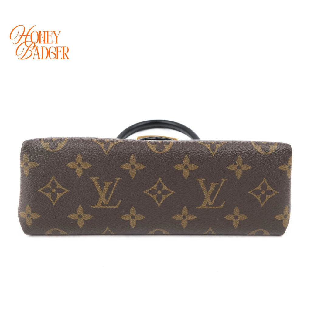 Louis Vuitton Locky BB Monogram Noir Gold Hardware Rank A