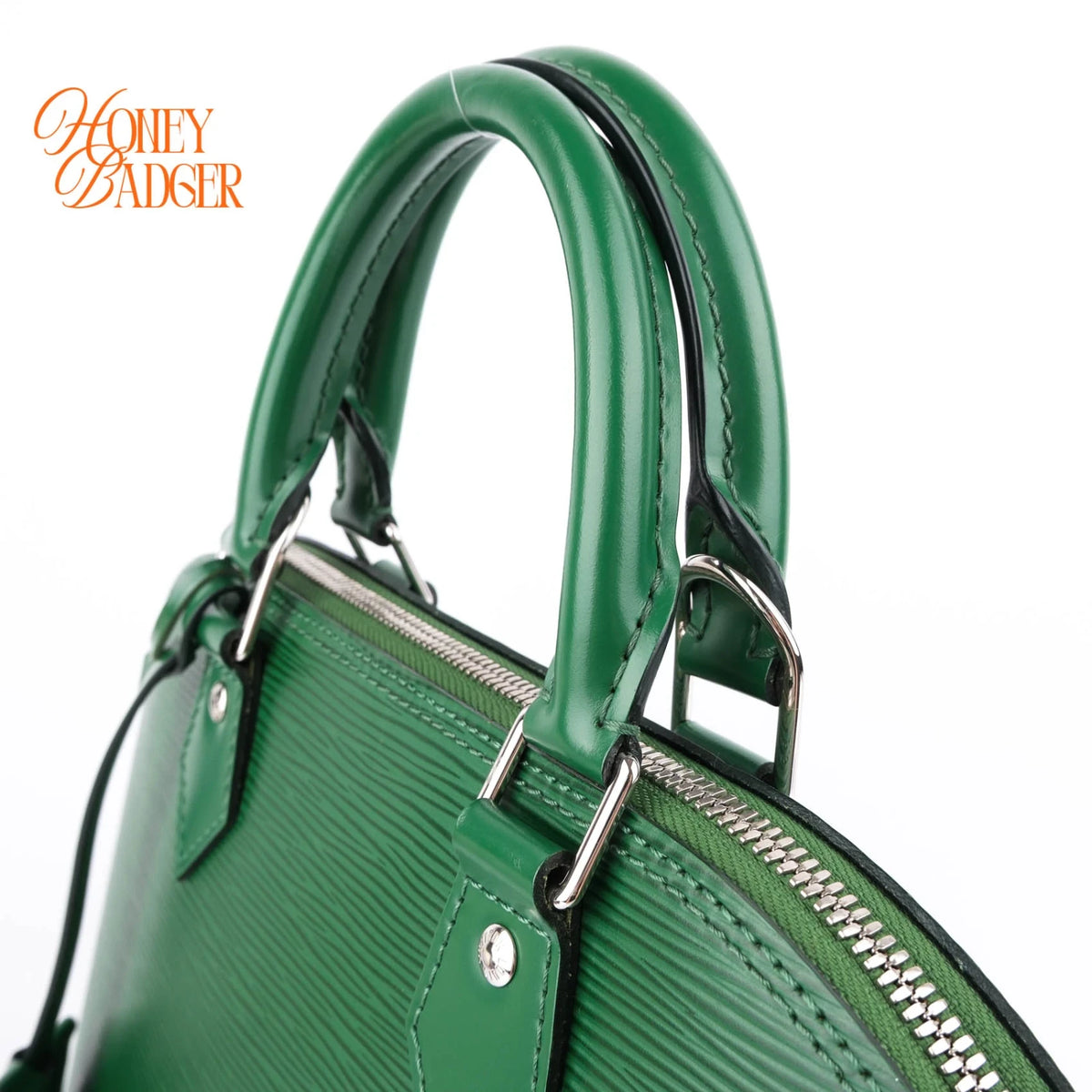 Louis Vuitton Alma PM Epi Leather Menthe Green Silver Hardware Rank A