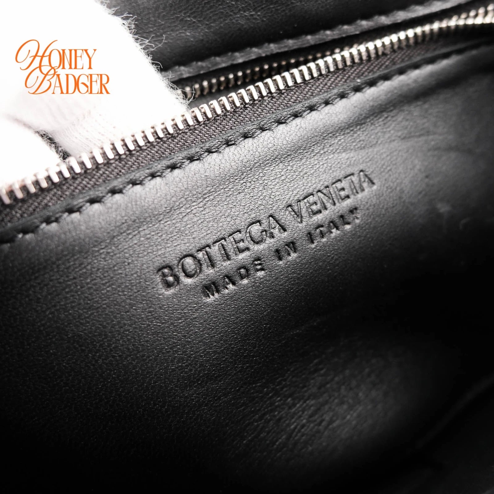Bottega Veneta Cassette Intrecciato Black Grade A