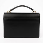 Saint Laurent Sunset Small Leather Black Gold Hardware Rank A