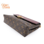 Louis Vuitton Saint Placide Monogram Canvas and Leather Bordeaux Rank A