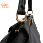 Fendi Peekaboo ISeeU Mini Black Leather 2Way Bag G3507 Rank A