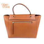 Celine Belt Bag Mini Tan Brown Calfskin Leather 2-Way Bag Rank AB