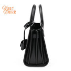 Saint Laurent Sac de Jour Nano Studded Black Leather 2Way Bag M1763 Rank A