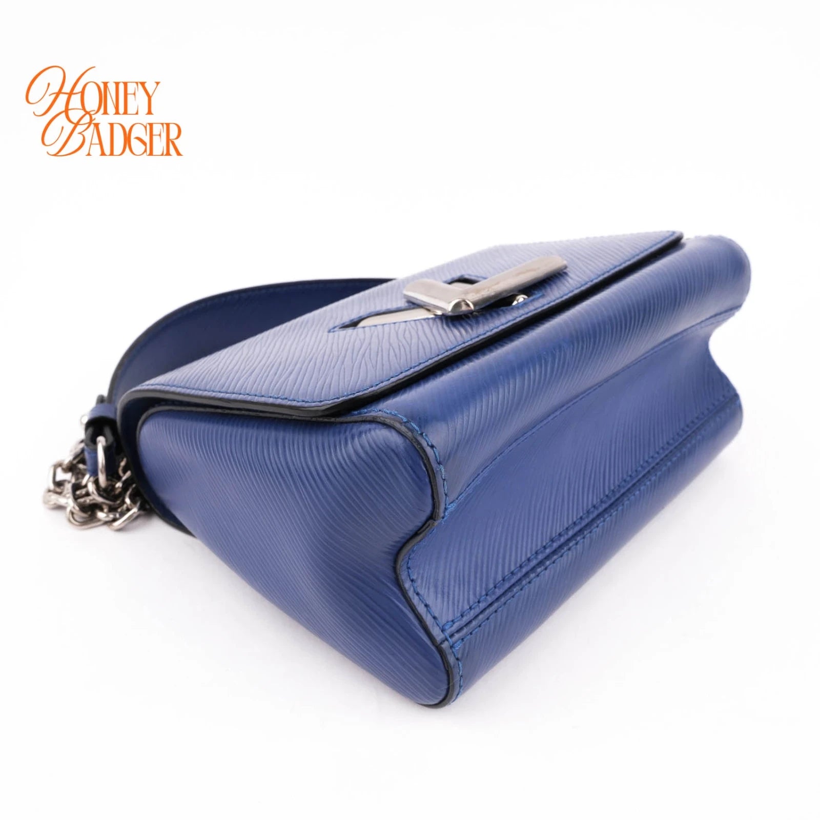 Louis Vuitton Twist PM Epi Leather Blue Rank A