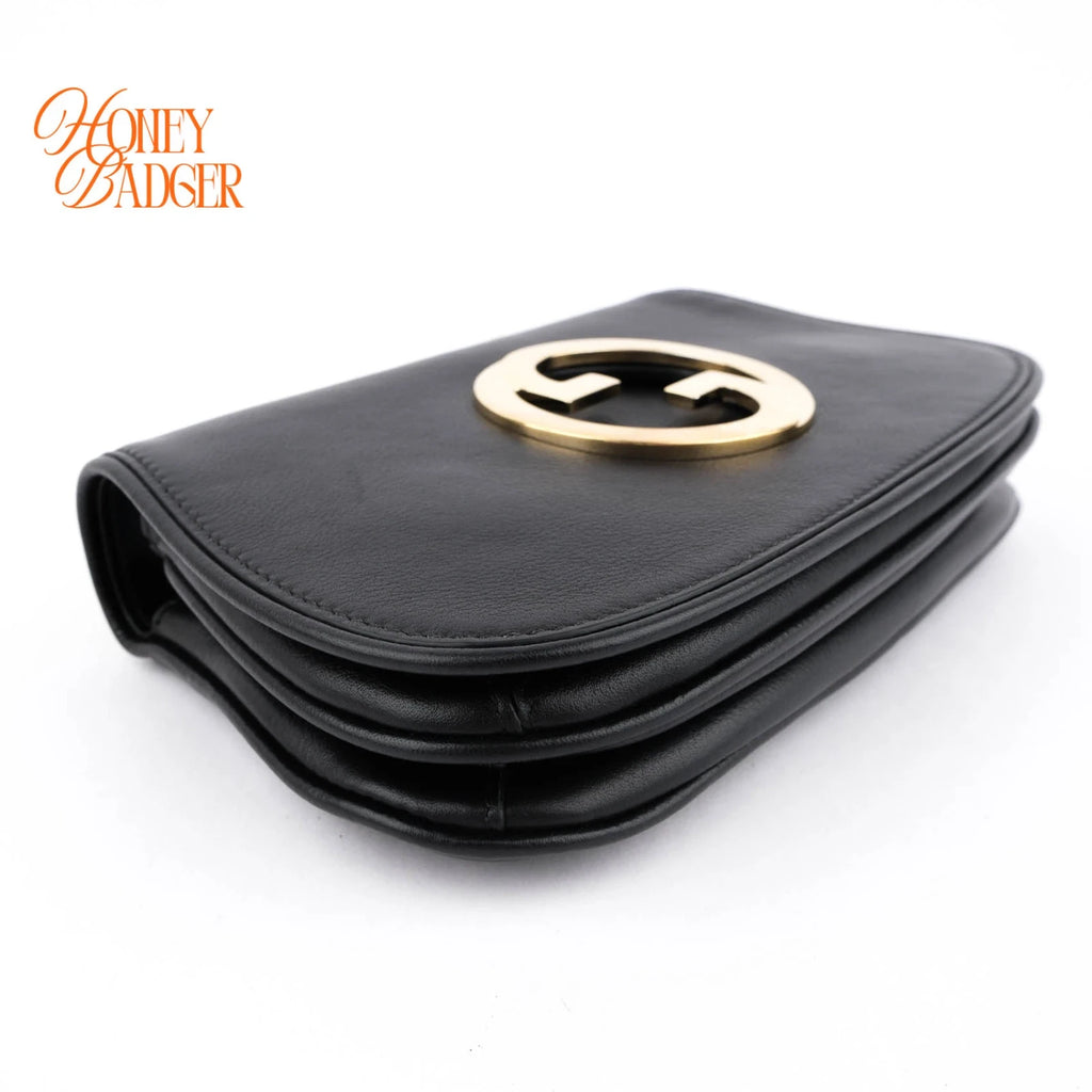 Gucci Blondie Mini Leather Black Rank A
