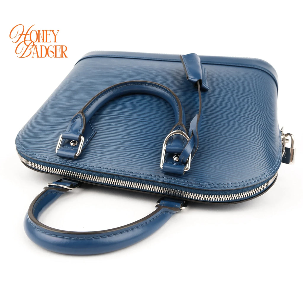 Louis Vuitton Alma PM Epi Leather Blue Rank AB
