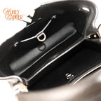 Louis Vuitton Studded Capucines BB Taurillon Leather Noir Silver Hardware Rank A