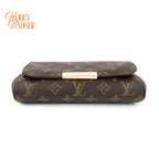 Louis Vuitton Favorite PM Monogram Canvas Shoulder Clutch Bag Rank A