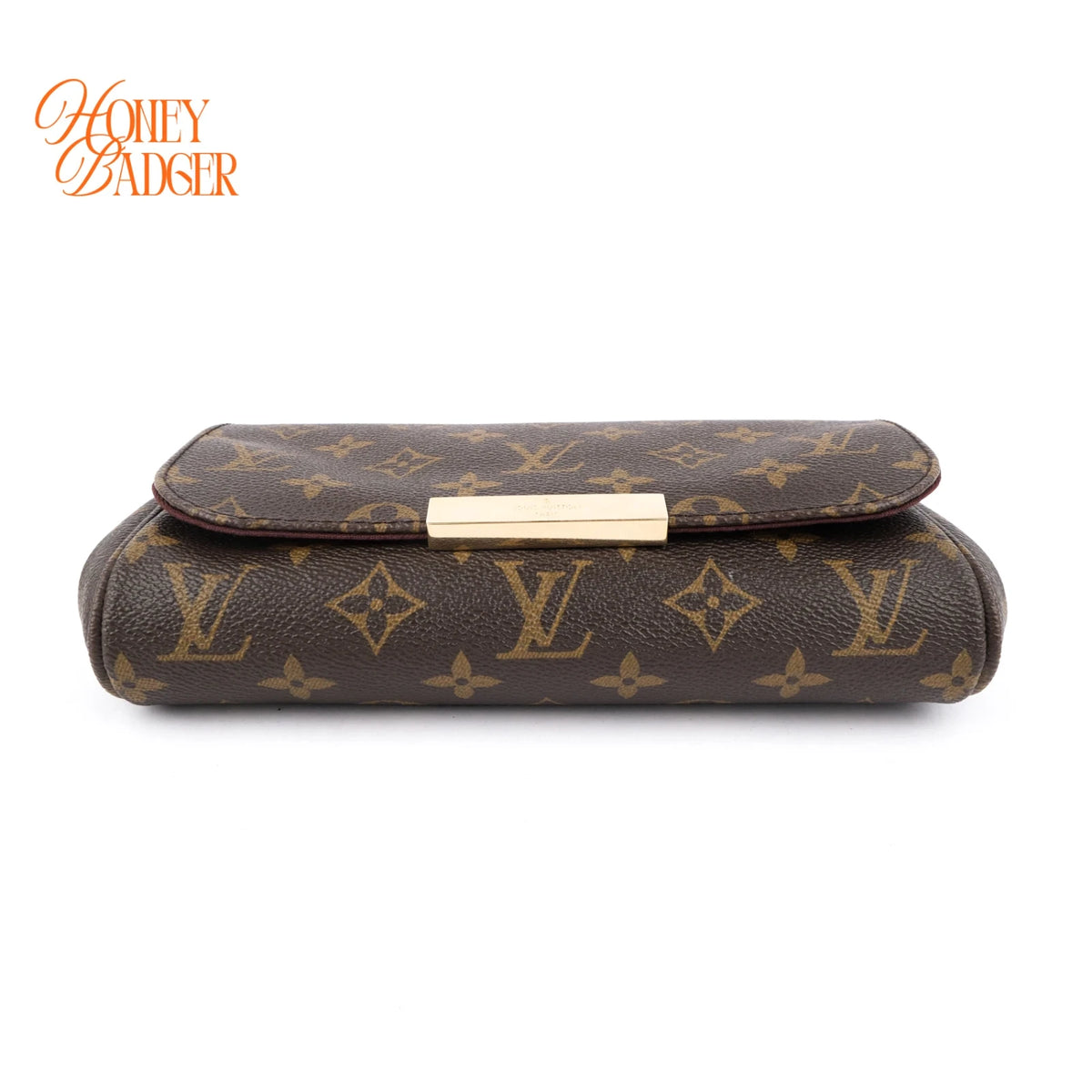 Louis Vuitton Favorite PM Monogram Canvas Shoulder Clutch Bag Rank A