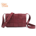 Bottega Veneta Cassette Intrecciato Burgundy Rank A
