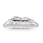 Gucci Horsebit 1955 Small Leather Silver Rank S