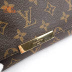 Louis Vuitton Favorite PM Monogram Canvas Shoulder Clutch Bag Rank A