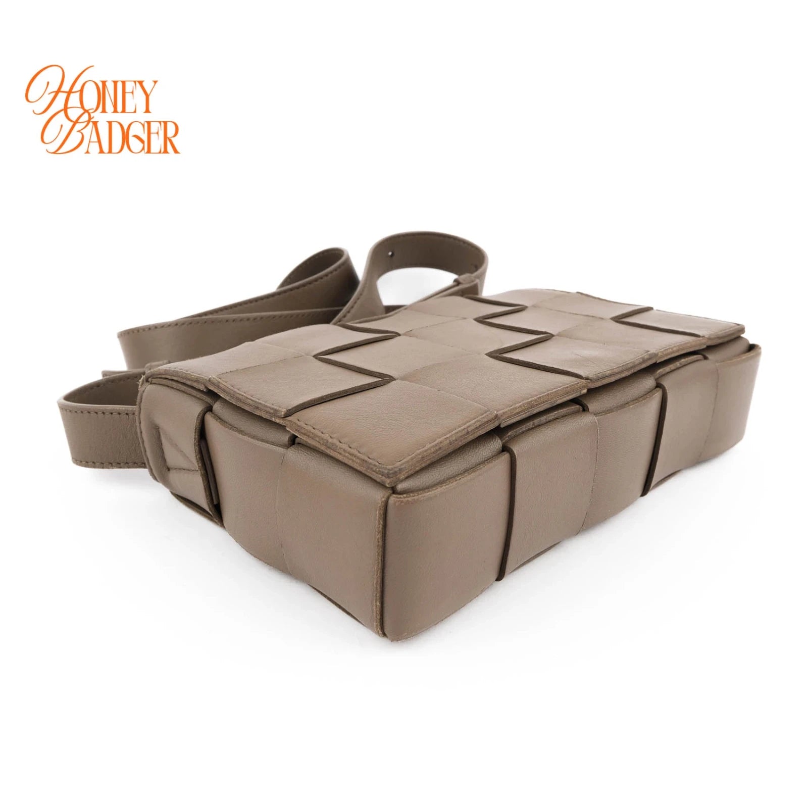 Bottega Veneta Padded Cassette in Brown Lambskin — Vintage Tokyo