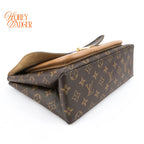 Louis Vuitton Marignan Monogram Sesame Gold Hardware Rank AB