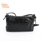 Fendi Baguette Mini Black Leather Rank A