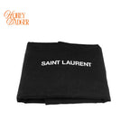 Saint Laurent Top Handle Sunset Chain Wallet Smooth Leather Storm Gold Hardware Rank AB