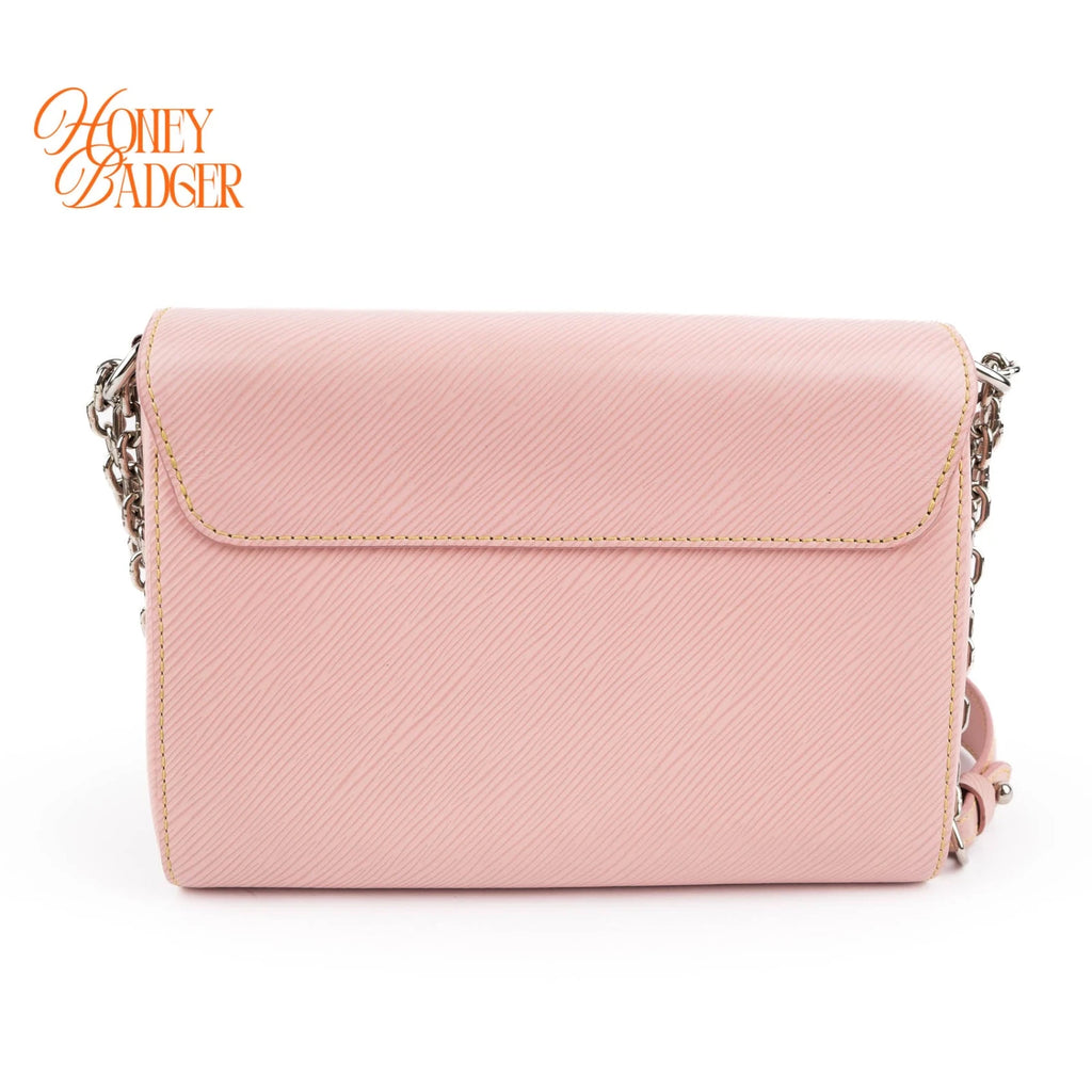 Louis Vuitton Twist MM Epi Leather 2WAY Handbag Pink Gold Hardware