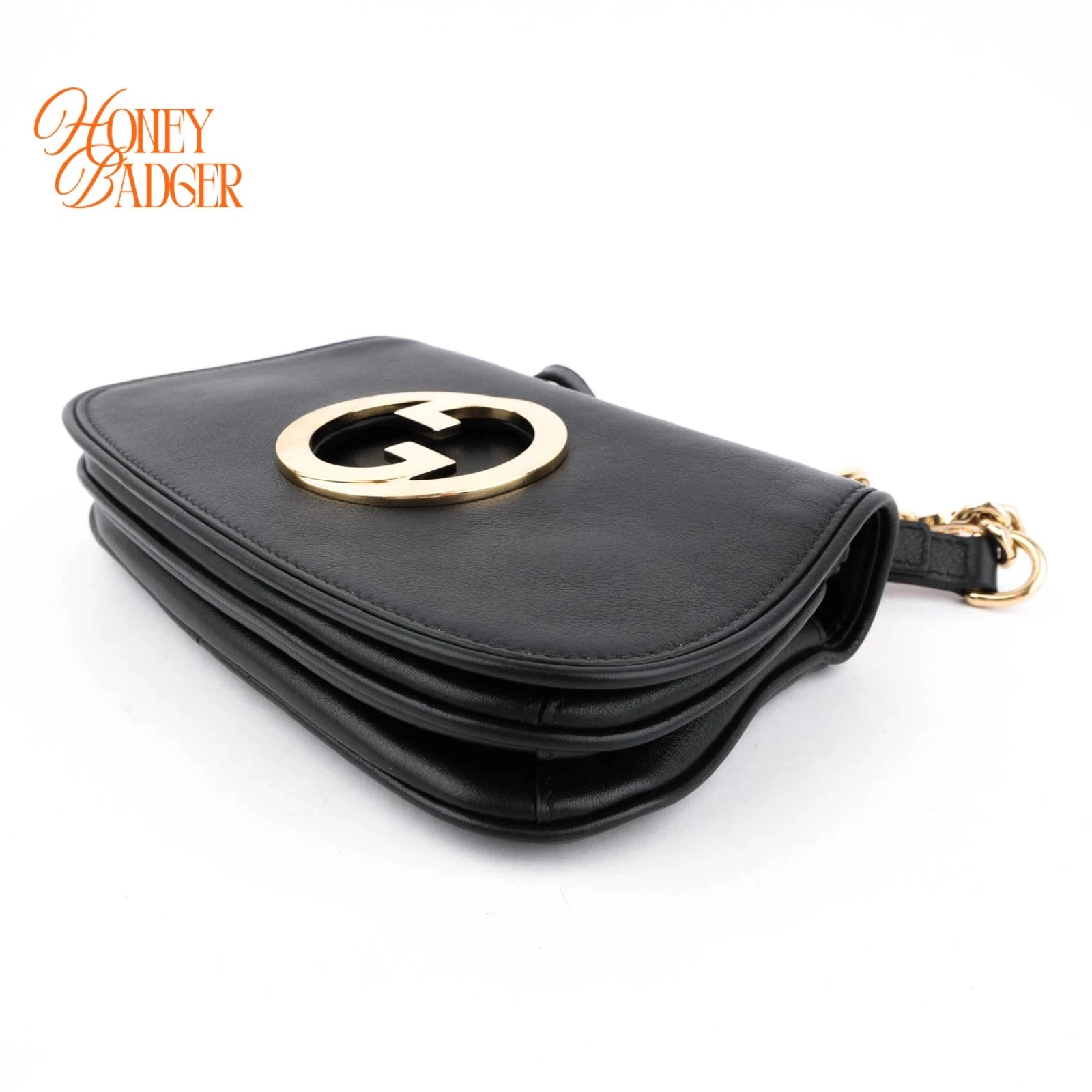Gucci Blondie Mini Leather Black Rank A