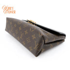Louis Vuitton Saint Placide Monogram Noir Gold Hardware Rank A