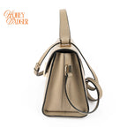 Valextra Iside Mini Millepunte Calfskin Beige Cachemire Gold Hardware Rank A