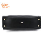 Fendi Peekaboo Regular Smooth Calfskin Black Gold Hardware Rank A