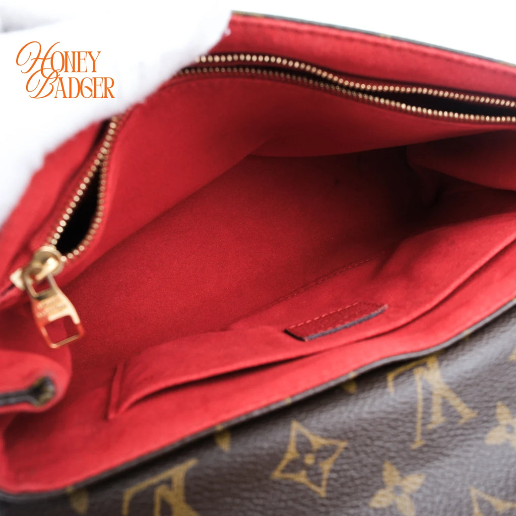 Louis Vuitton Saint Placide Monogram/Red Rank AB